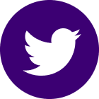 purple twitter logo